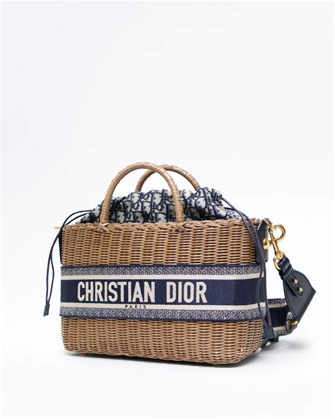 basker dior|dior wicker basket bag.